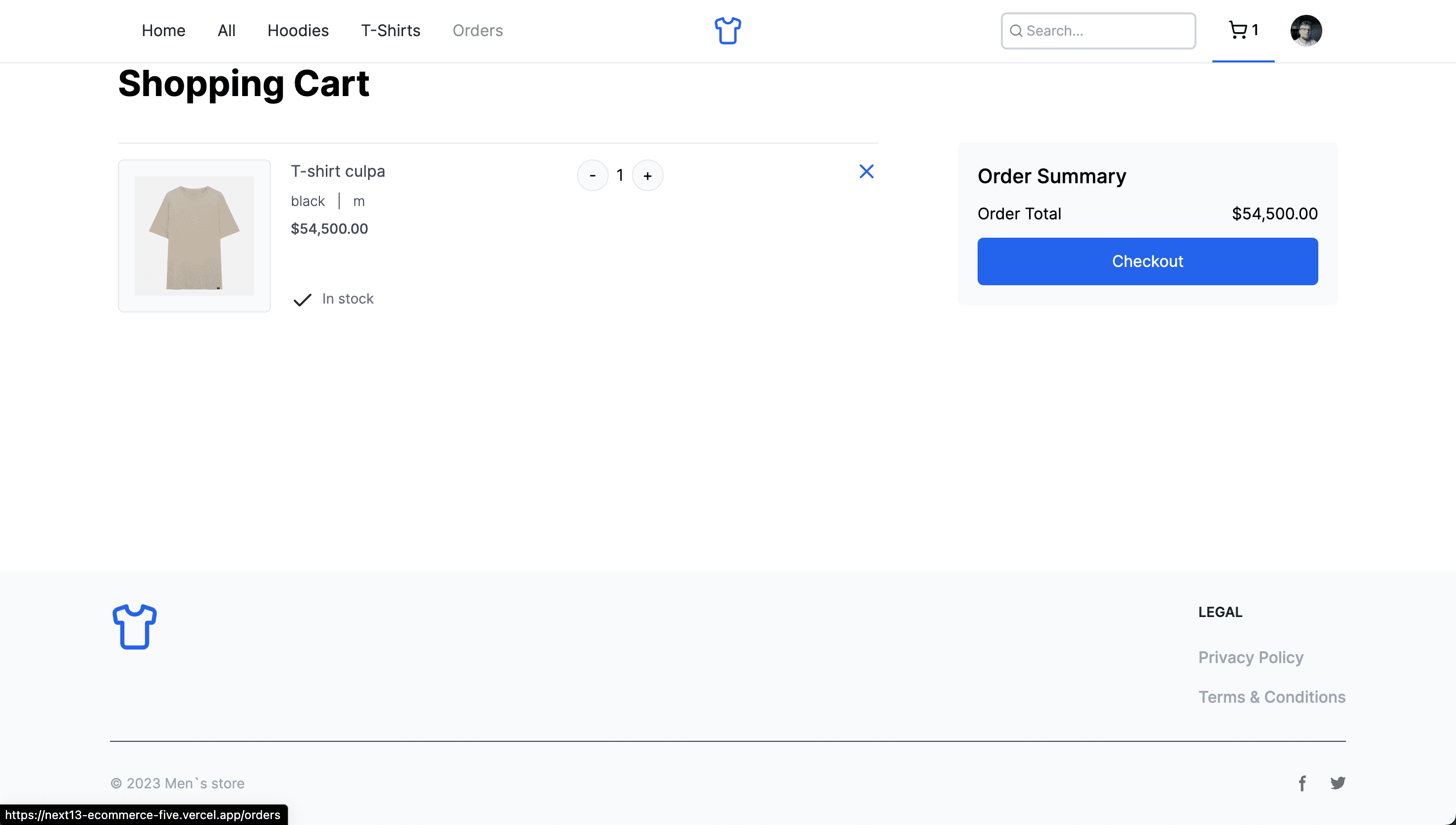 shopping Cart